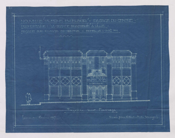 8 à 16 rue Anatole France angle passage du centre.