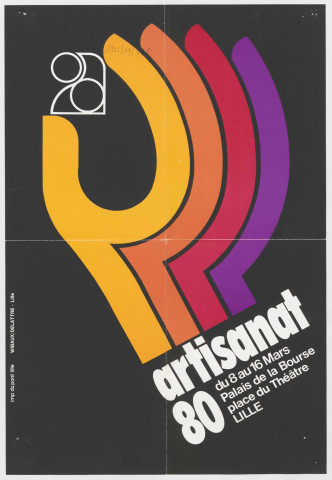 Lille. Palais de la Bourse. Exposition Artisanat 80