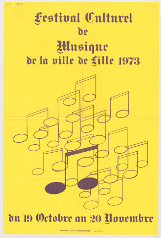 Lille. Festival culturel de musique.