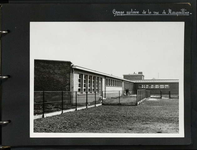 Groupe Marquillies (écoles Paul Painlevé, Hector Mallot, La Bruyère), rue Lazare Gareau