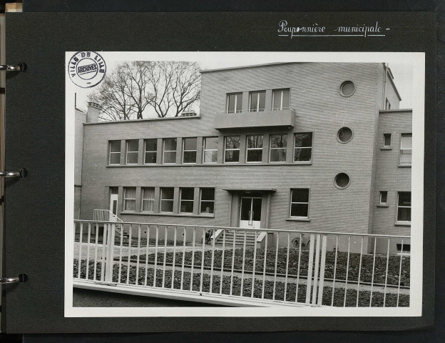 Pouponnière municipale, rue des Meuniers