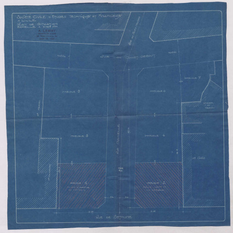 Angle 53 à 59 rue de Béthune, 1et 2 rue nouvelle.