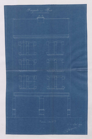 227-229-231 rue du Long Pot.