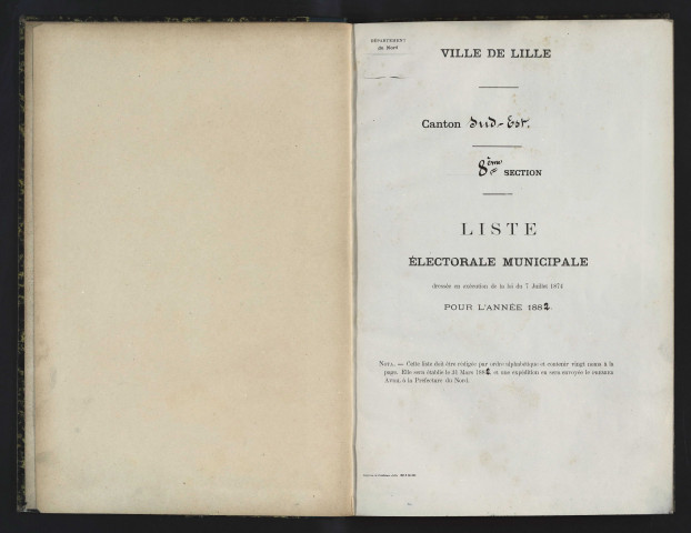 Canton Sud Est 8ème section