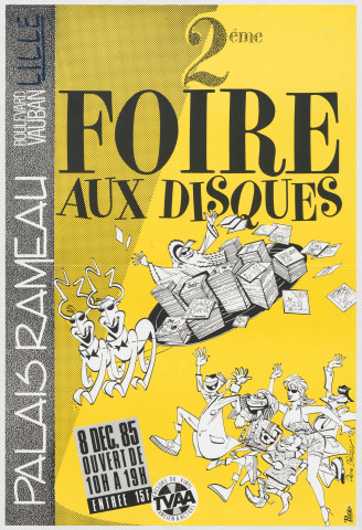 Palais Rameau. 2ème foire aux disques.