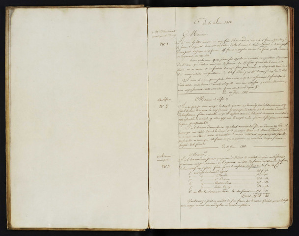 10 juin 1812-31 mai 1813