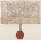 Lettres-patentes de Maximilien et de Philippe le Beau prolongeant de trois ans le droit d'assis (17 octobre 1485).