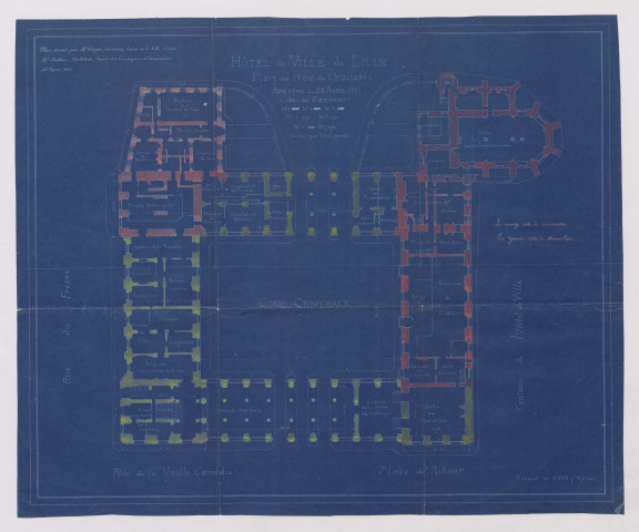Délibération n°1614 - Hôtel de ville. Démolition.