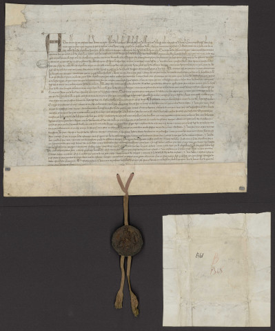 Accord entre Jean de Luxembourg, châtelain de Lille, et l'échevinage