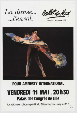 Ballet du Nord. "Pour Amnesty international".