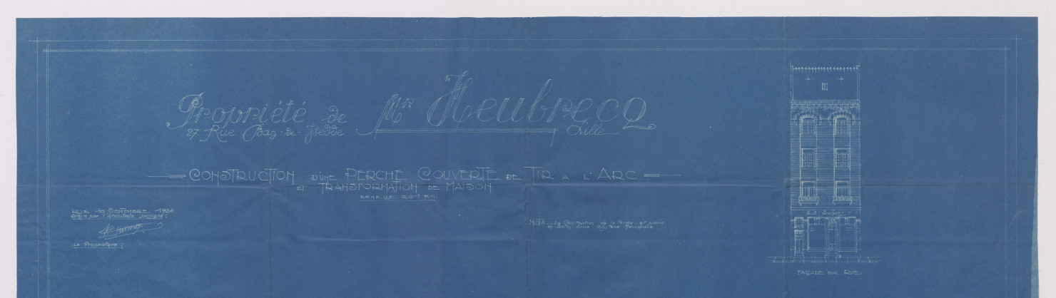 27 rue Ban de Wedde.