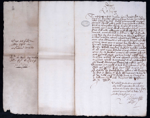 Lettres de créance pour l'archiduc Albert, nommé gouverneur des Pays-Bas (10 septembre 1597).