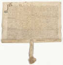 Homologation par le Parlement de l'accord passé entre Jean de Luxembourg et l'échevinage de Lille (16 décembre 1348).