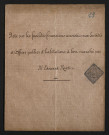 Notes sur les facilités financières accordées aux sociétés et offices publics d'habitations à bon marché par M. E.Martin