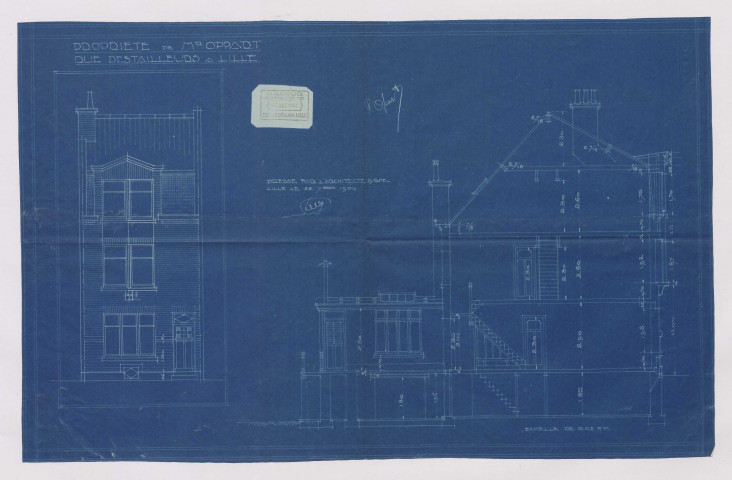 80bis rue Destailleurs.