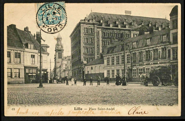 Lille. - Place Saint- André.