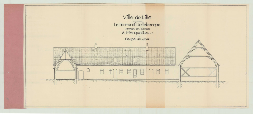 Ferme d'Hollebecque (Hameau de l'Epinette) ; Eglise Saint-Michel (Place Philippe Lebon).