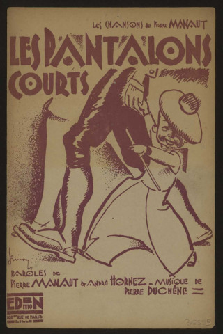 Les pantalons courts, paroles Pierre Manaut et André Hornez ,musique Pierre Duchêne