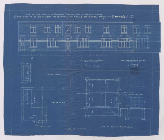 36 rue du Marais de Lomme, angle rue Galilée.