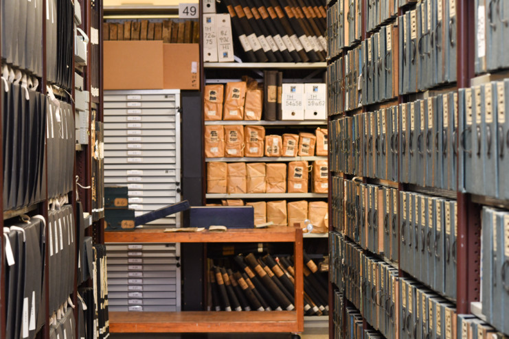 Le dépôt des Archives municipales de Lille. DICOM - Ville de Lille.