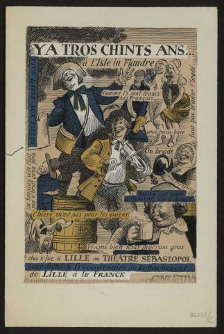 Programmes illustrés par Simons de spectacles et manifestations non réalisées par Simons