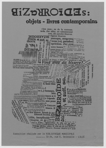 Bibliothèque municipale. Exposition "Bizarroïdes".