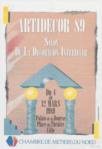 Lille. Chambre des métiers du Nord. Salon de la décoration intérieure