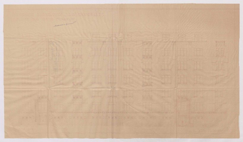 Angle 2-4 rue de Bourgogne, 26 rue Macquart.
