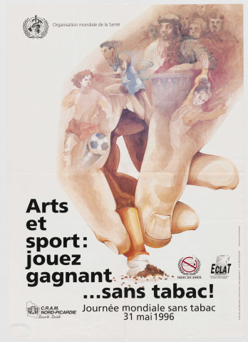 Organisation mondiale de la santé. Journée mondiale sans tabac le 31 mai 1996.