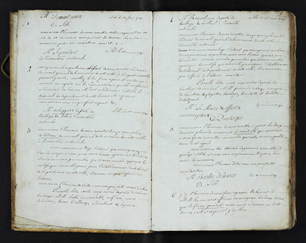 25 février 1790-10 juin 1791