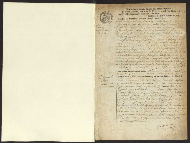 1889 du 1 janvier au 11 mars