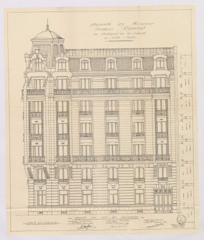 Angle 25 boulevard de la Liberté, 8 rue de Bourgogne.