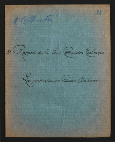 La pénétration du Grand Boulevard