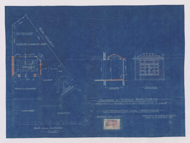 Angle 93 rue de La Bassée, 30 rue Halévy.