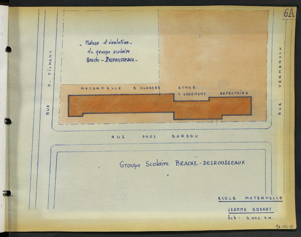 Maternelle Jeanne Godart, rue Paul Bardou