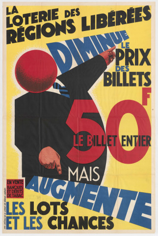 La loterie des régions libérées diminue le prix des billets mais augmente les lots et les chances.