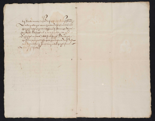 postille du Conseil privé sur la non-confiscation en matière de pénalité prévue par l'édit sur les monnaies (16 novembre 1606).