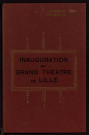 Inauguration du Grand Théâtre.