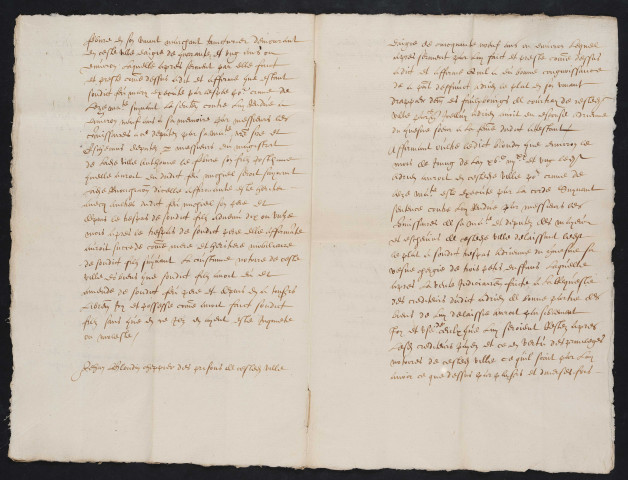Attestations portant que les biens de Jean Drumez, bourgeois de Lille, d'Adrien Leplat, drapier, et de Michel Lefèvre, teinturier, exécutés pour crime de trahison, ont bénéficié du privilège de non-confiscation (8 mai 1590).
