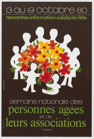 Semaine nationale des personnes âgées et de leurs associations du 13 au 19 octobre 1980.
