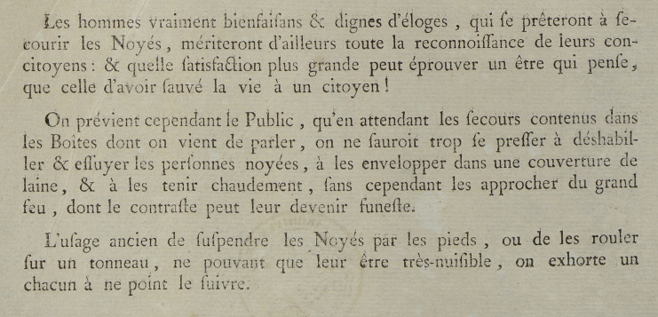 Extrait de l’ordonnance du 7 novembre 1755 - Archives municipales de Lille - AG 1276/4