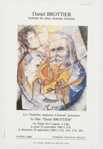 Palais des Congrès. Les Orphelins apprentis d'Auteuil présentent le film "Daniel Brottier, homme de cœur, homme d'action".