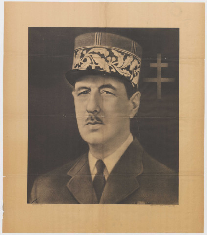 Portrait du Général de Gaulle.