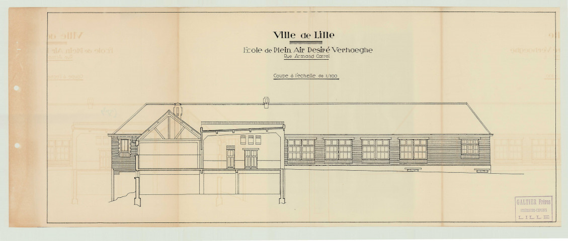 Ecole de plein air Désiré Verhaeghe (Rue Armand Carrel).