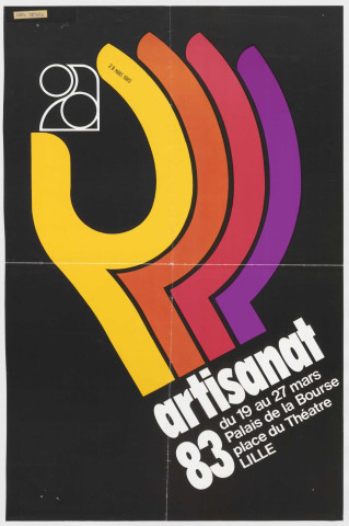 Lille. Palais de la Bourse. Exposition Artisanat 83