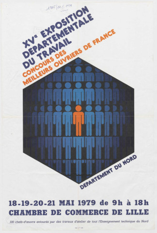 Lille. Chambre de commerce. 15ème exposition départementale du travail. Concours des meilleurs ouvriers de France