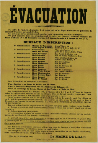 Départs volontaires. - Règlement et inscriptions: 1 affiche