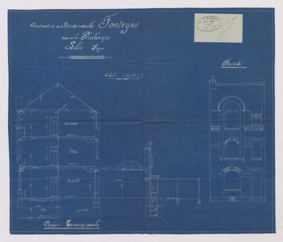 26 rue de la Phalecque.