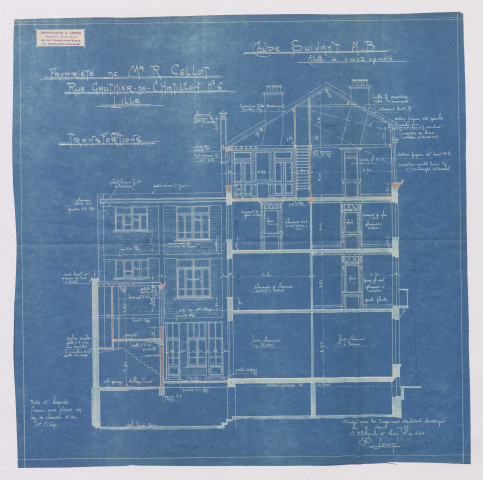 6 rue Gauthier de Châtillon.