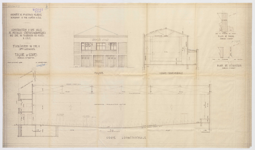 60 rue du Faubourg des postes.